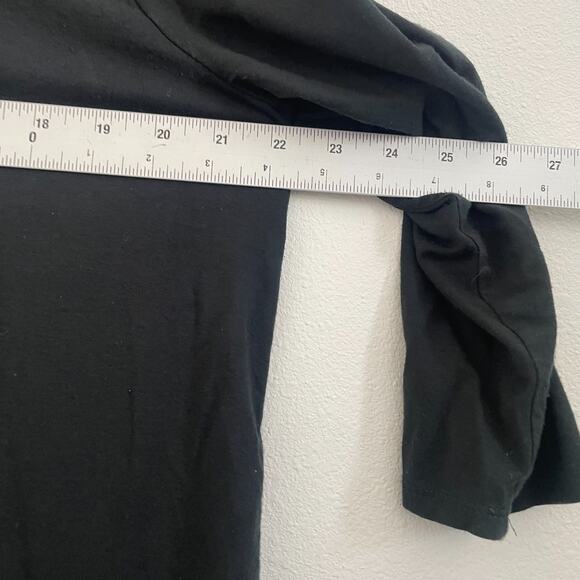 J. Jill Cardigan Womens L Petite Black Knit Jersey Wearever Collection Top - Picture 8 of 12